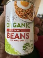 Mängden socker i organic baked beans in tomato sauce