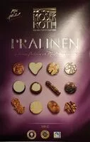 Mängden socker i Pralinen