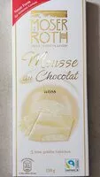 Mängden socker i Mousse au Chocolate - Weiß