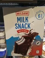 Mängden socker i Milk snack