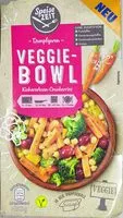 Mängden socker i Veggie-Bowl - Kichererbsen-Cranberries