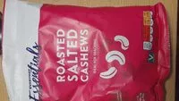 Mängden socker i Everyday Essentials Roasted Salted Cashews