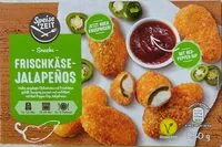 Mängden socker i Frischkäse-Jalapeños mit Red-Pepper-Dip