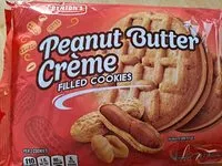 Mängden socker i Peanut butter creme filled cookies