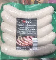 Mängden socker i Thüringer Rostbratwurst