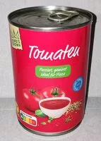 Mängden socker i Tomaten - passiert, gewürzt