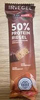 Mängden socker i 50% Protein-Riegel - Chocolate-Caramel-Geschmack