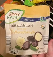 Mängden socker i Dark Chocolate Covered Freeze Dried Bananas