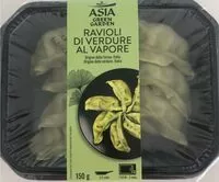 Mängden socker i Ravioli di verdure al vapore