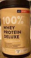 Mängden socker i 100% Whey Protein Deluxe Vanille