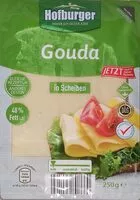 Mängden socker i Gouda in Scheiben