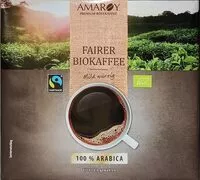 Mängden socker i Fairer Bio-Kaffee
