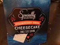 Mängden socker i Strawberry swirl cheesecake