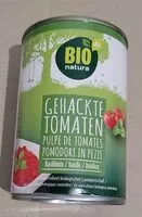 Mängden socker i gehackte Tomaten