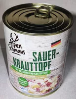 Mängden socker i Sauerkrauttopf mit Kasseler und Kartoffeln