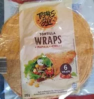 Mängden socker i Tortilla Wraps Paprika Chili