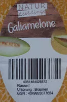 Mängden socker i Galiamelone