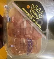 Mängden socker i Prosciutto di parma