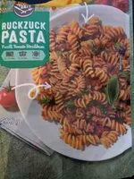 Mängden socker i Ruckzuck Pasta Fusilli Tomate Basilikum