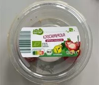 Mängden socker i Kirschpaprika gefüllt mit Frischkäsecreme