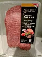 Mängden socker i Baguette Salami Trüffel