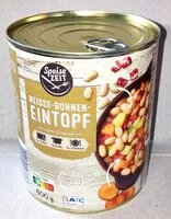 Mängden socker i Weisse-Bohnen-Eintopf mit Schweinefleisch