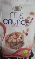 Mängden socker i FIT & CHRUNCH RED FRUIT