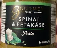 Mängden socker i Pesto - Spinat & Fetakäse