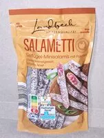 Mängden socker i Salametti Minisalamis - Geflügel mit Palmfett