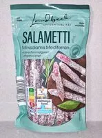Mängden socker i Salametti Minisalamis - Mediterran