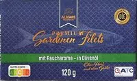 Mängden socker i Premium-Sardinenfilets in Olivenöl