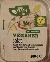 Mängden socker i Veganer Salat mit Kräutern