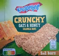 Mängden socker i Crunchy Oats & Honey Granola Bars