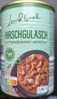 Mängden socker i Hirschgulasch