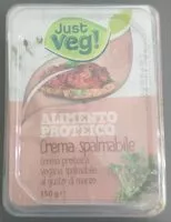 Mängden socker i Crema proteica vegana spalmabile al gusto di manzo