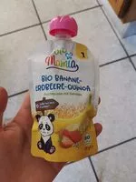 Mängden socker i Bio banane-erdbeere-quinoa