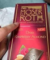 Mängden socker i Dark Raspberry Almond Chocolate Bars