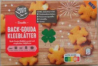 Mängden socker i Back-Gouda Kleeblätter, tiefgefroren