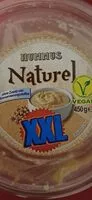 Mängden socker i Hummus Naturel XXL