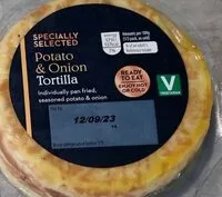 Mängden socker i potato and onion tortilla