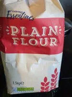 Mängden socker i Plain flour