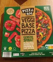 Mängden socker i Veggie Base Pizza - Gemüse-Spinat
