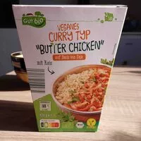 Mängden socker i Veganes Curry Typ "Butter Chicken"