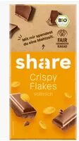 Mängden socker i Crispy Flakes Schokolade
