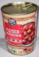 Mängden socker i Fleischklößchen in Tomatensauce
