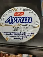 Mängden socker i Ayran