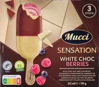 Mängden socker i Sensation - White Choc Berries
