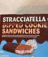 Mängden socker i Stracciatella Dipped Cookie Sandwich