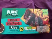 Mängden socker i BBQ No Pork Ribs