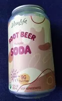 Mängden socker i Root Beer Prebiotic Soda